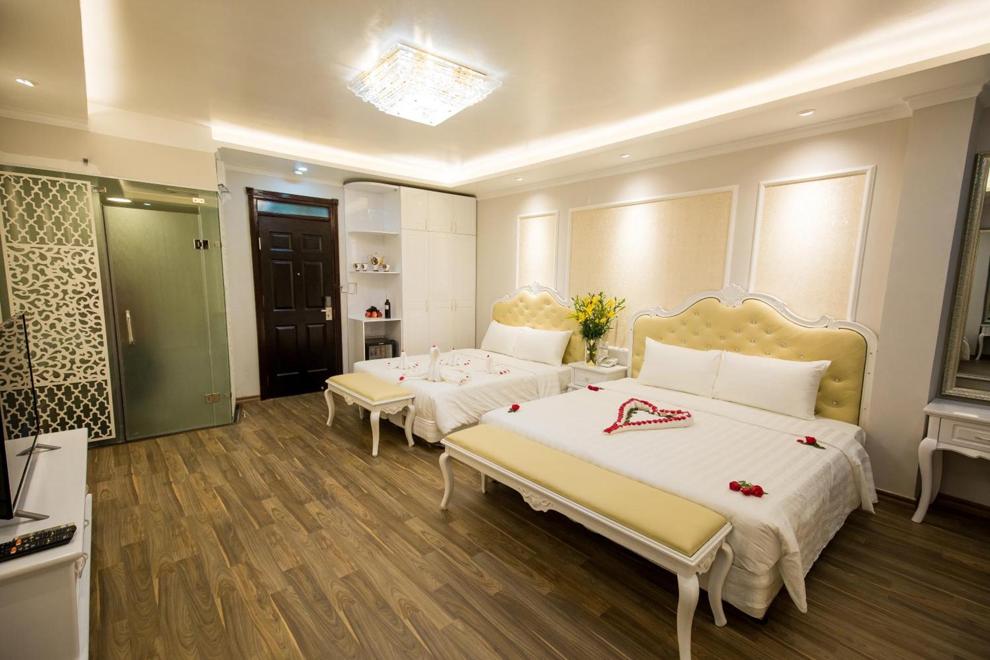 Little Hanoi Deluxe Hotel Zimmer foto